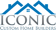 iconic custom home builders logo