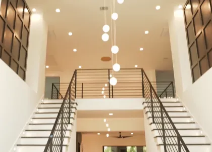 Home Stairs View Iconic Custom Home Builders