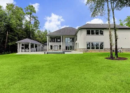 Home Exterior View Iconic Custom Home Builders