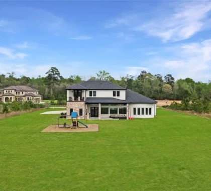 backyard renovation with landscaped garden and outdoor seating area
