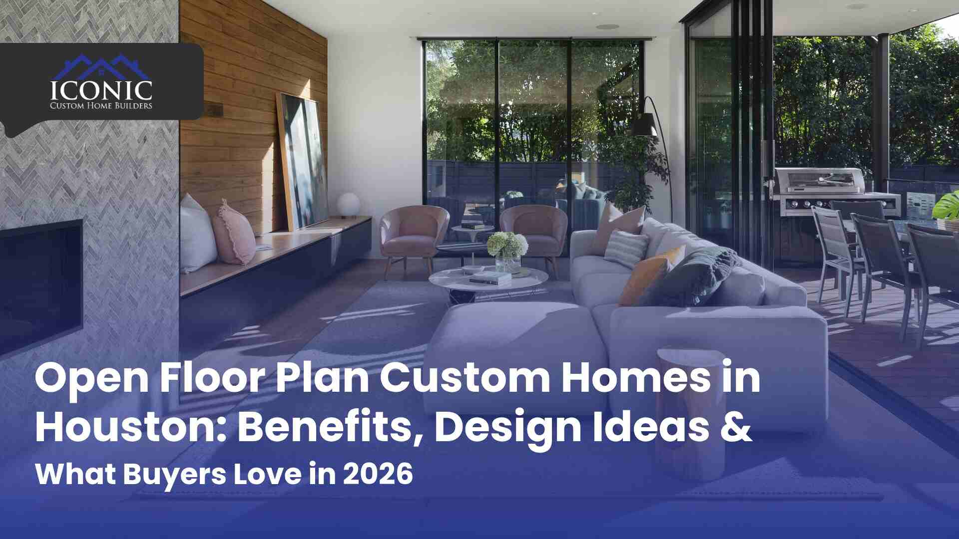 Custom home interior design by Iconic Custom Home Builders