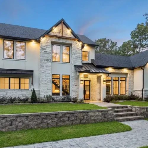 Outer View of Home Iconic Custom Home Builders