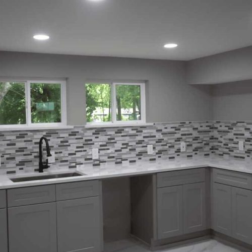 Home Remodeling bathroom before and after comparison