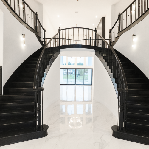 Grand Entry Staircase Home Stairs