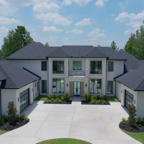 Dual Kitchen Elevator Home Front Shot